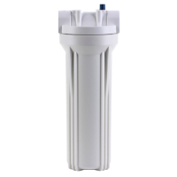 Water Filter Housing for 2.5x10 Replacement Cartridges (1/2" Ports)